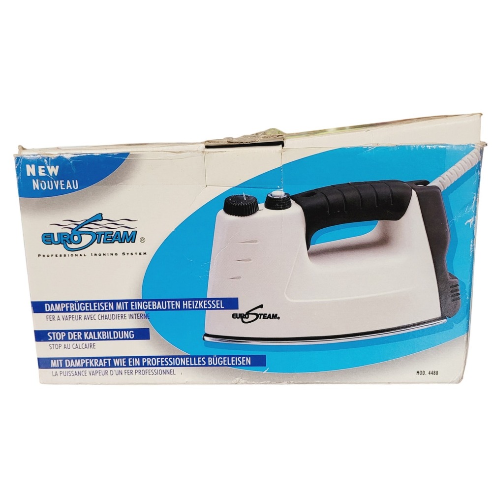 EuroSteam Professional Ironing‎ System Steam Iron Dampfbugeleisen Mod. 4488 Vtg